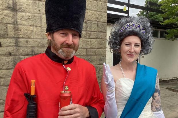 Saddleworth residents parade in fancy dress for charity
